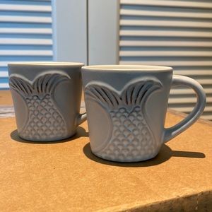 Starbucks Espresso Cups Siren Tail Detail